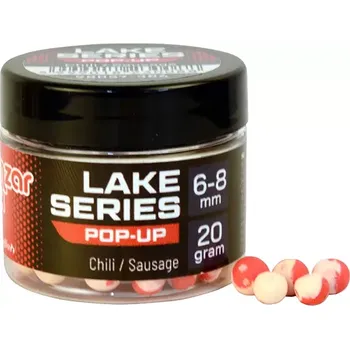 Boilies BENZAR MIX Lake Series Pop Up Chilli Klobása 20g 6-8mm (BENZAR MIX Lake Series Pop Up Chilli Sousage 20g 6-8mm)