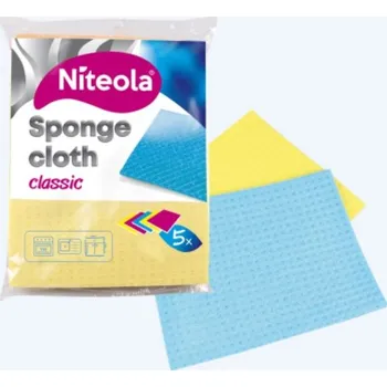 Utěrka NITEOLA Houbová utěrka Classic - 15x18 cm (5 ks/bal.)