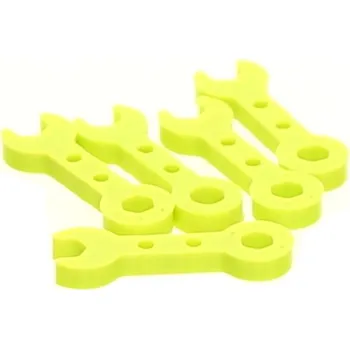 Příze Naše galanterie 3D knoflík klíč limetkový