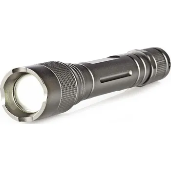 Svítilna NEDIS LED svítilna/ napájení z baterie/ 3 V DC/ 3 W/ 150 lm/ dosah 120 m/ šedá