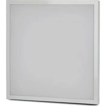 Čtvercová Stropní Svítidlo V-TAC 59,5 x 59,5 cm bílá