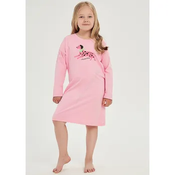 Dívčí noční košile TARO Noční košile Ruby3044 Barva: zz31-ružová, Velikost: 104