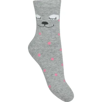 WOLA Dětské ponožky u24.01p-vz.083 Barva: Q35, Velikost: 24-26(16-17)