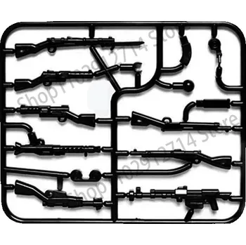 ostatní stavebnice Vojenská stavebnice raketové dělostřelectvo, figurky | styl lego - 027 Oblek na zbraně