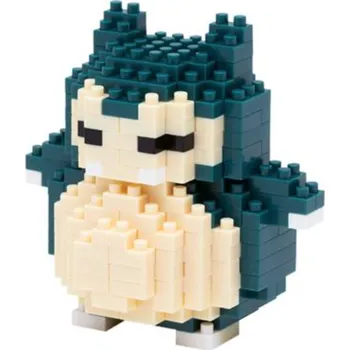 Puzzle NANOBLOCK Pokémon s různým motivem Motiv: Snorlax