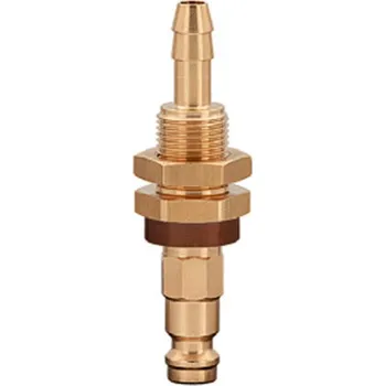 Lüdecke Vsuvka Mini DN5 ESMK 6 mm, hnědá, do panelu