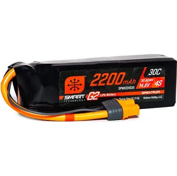 RC náhradní díl Spektrum Smart G2 LiPo 14.8V 2200mAh 30C IC3 - expresní doprava