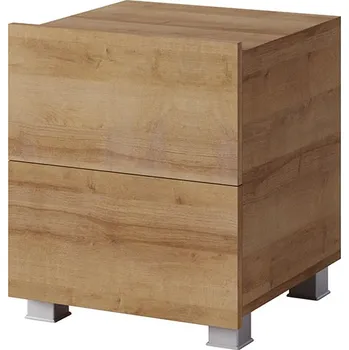 Noční stolek ArtGiB Noční stolek CALABRINI C-13 | dub zlatý