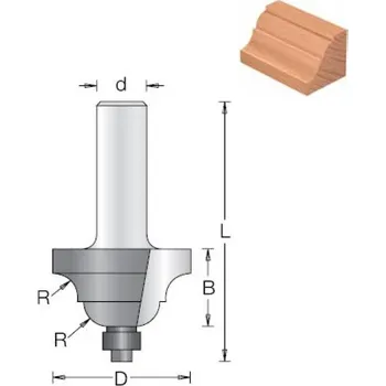 Fréza DIMAR Fréza stopková 35x20 - 1340045
