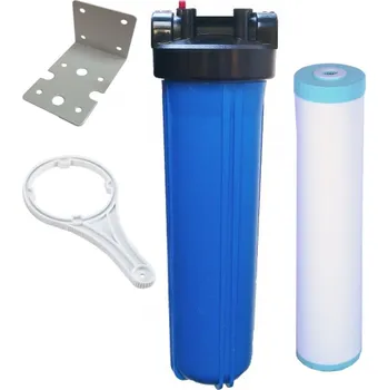 Ochranný vodní filtr Filtr Siliphos 20"x4,5" Big Blue proti vodnímu kameni Připojení: 6/4"