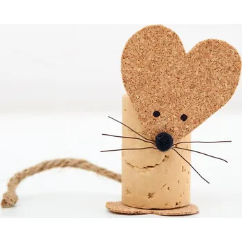 Korková zátka 2,3 x 3,7 cm - 1 ks