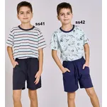 TARO Chlapecké pyžamo Ronnie3201 Barva: ss41-bielaP, Velikost: 128