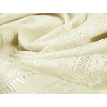 HEDVA ČESKÝ BROKÁT Luxusní brokát 160 50749 KŘÍŽ FLORÁL ecru | R20