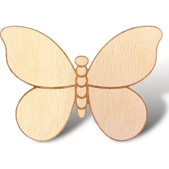 JarisWood Motýl větší Druh: Bez magnetu