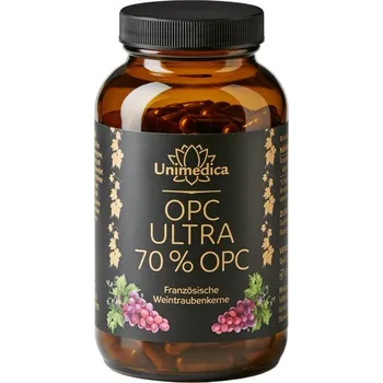 Přírodní produkt Unimedica OPC Ultra extrakt z hroznových jader 700 mg, 240 kapslí