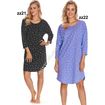Dámská noční košile TARO Dámská noční košile Raisa2778 Barva: zz22-modrá, Velikost: M