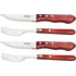 Příbor Tramontina 29899-162 steaková sada 4 ks, červená