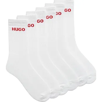 Pánské ponožky Pánské ponožky HUGO 50510187 bílé Velikost: 39-42