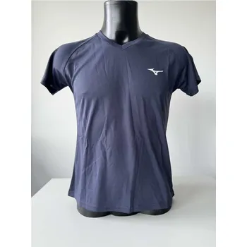Dámské sportovní tričko Mizuno drylite Tee Women / Graphite Velikost: XS