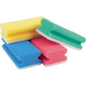 Houbička Houba na nádobí GASTRO červená, Bílý PAD 15,5x6 cm 1ks