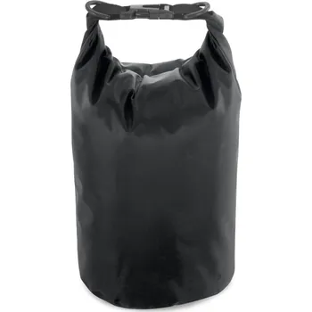 Cestovní taška VOLGA. Nepromokavá plachtová taška - Černá