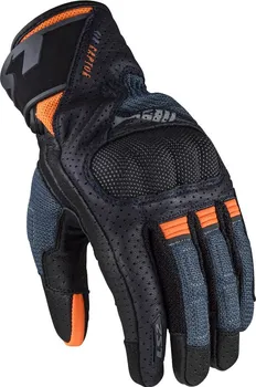 Moto rukavice LS2 Air Raptor Man Gloves tmavě modré/oranžové