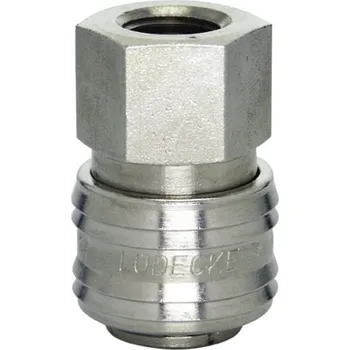 Lüdecke Rychlospojka Standard ESN 3/8" vnitřní niklovaná bez ventilu