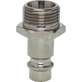 Lüdecke Vsuvka Standard 3/8" vnější niklovaná