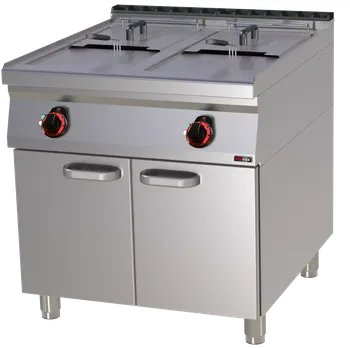 fritéza Fritéza FE 90/80-17 E elektrická dvojitá 0,8 kW/l, 17+17 l s podestavbou 400 V