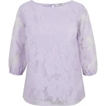 Dámská halenka Orsay Světle fialová dámská květovaná halenka - Dámské Orsay šedá 2258003