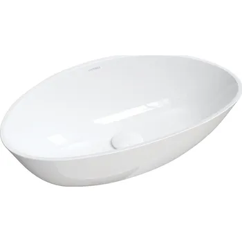 Umyvadlo Omnires M+ umyvadlo 60x36 cm oválné na pult bílá BARCELONABP