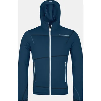 Pánská mikina Ortovox Fleece Light Hoody M Barva: deep ocean, Velikost: M