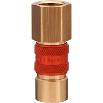 Lüdecke Rychlospojka Mini DN5 ESMK 1/8" vnitřní, červená