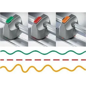 Kancelářská technika Řezná hlava Dahle 507 - 3ks (vlnka, cik-cak, perforace)