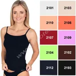 EVONA Dámské tílko Top7004/E Barva: 2108-koralová, Velikost: S