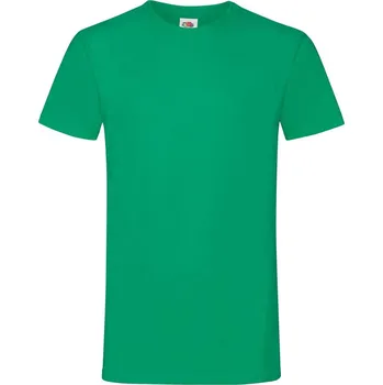 Pánské tričko Pánské tričko Sofspun 614120 100% bavlna 160g/165g Fruit of the Loom zelená 2469914