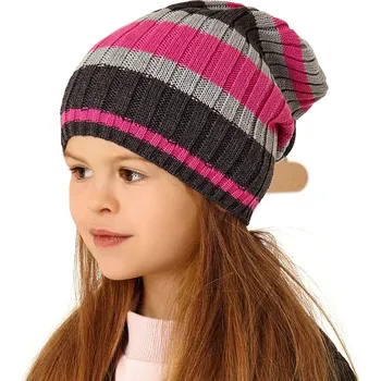 Čepice AJS Čepice AJS-46-163 Barva: F-tm.modrá, Velikost: 52-56