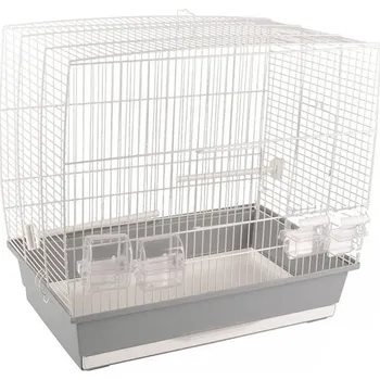 Klec pro ptáky FLAMINGO Budgie Selma 2 bílá 56x34x52cm