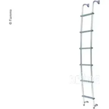 Žebřík Zadní přístupový žebřík pro panelovou dodávku - hliníkový 6-stupňový