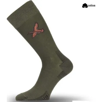 Pánské ponožky Lasting Myslivecké ponožky s motivem LFSK - Velikost L