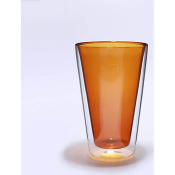 Sklenice Termosklenice s dvojitým sklem 350ml- amber