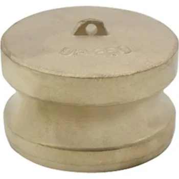 Fitinka TS Vsuvka Kamlok, mosaz, záslepka DN65