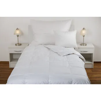 přikrývka JAN Peří Luxusní letní přikrývka (deka) - z prachového peří 80/20 - bílá 1200 g 140x250 cm