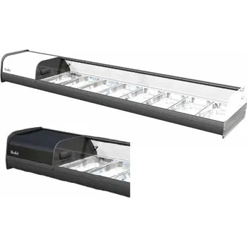 Stolní chlazená vitrína • JADE 8 bílá, černá