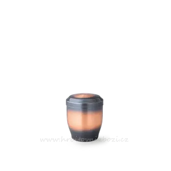 Smuteční dekorace Urna mini měděná 535060