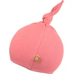 růžová kojenecká čepička