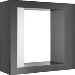 Tmavě šedé kovové venkovní nástěnné LED světlo Nova Luce Bliss