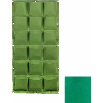 Pěstební box Rourke 18K - textilní květináč pro pěstování zeleniny - zelený