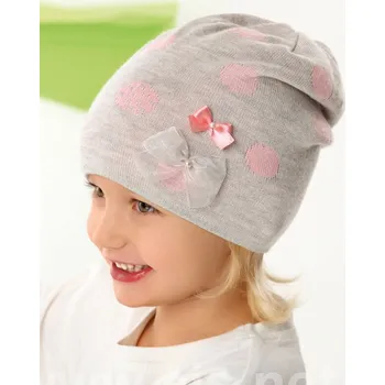 Čepice AJS Čepice AJS-42-091 Barva: A-sivá, Velikost: 50-52