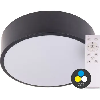 SMART TUYA Černé LED stropní svítidlo kulaté 500mm 48W CCT s DO - T-LED - 105464 - 105464